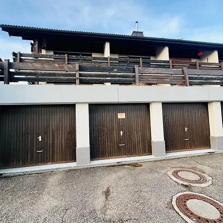 Alpenblick, Garagenplatz & Zwei Balkone شقة *