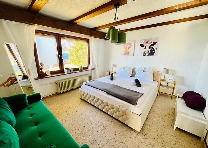 Alpenblick, Garagenplatz & Zwei Balkone *