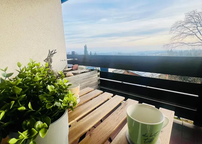 Alpenblick, Garagenplatz & Zwei Balkone 公寓