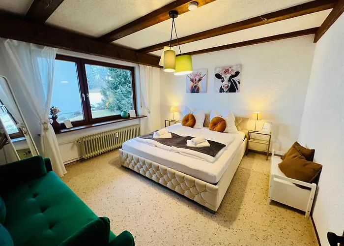 公寓 Alpenblick, Garagenplatz & Zwei Balkone 霍兴斯旺德