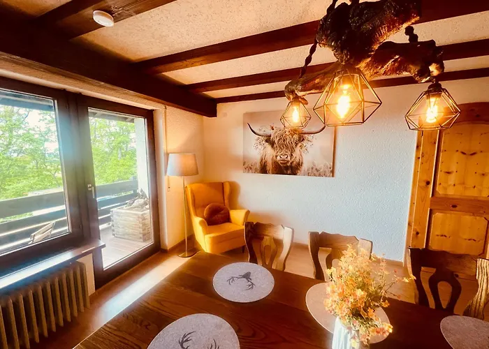 公寓 Alpenblick, Garagenplatz & Zwei Balkone